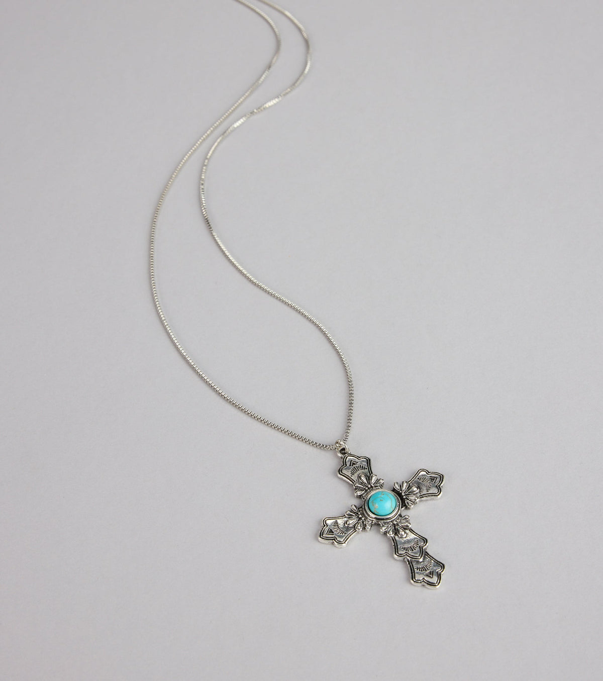 Soul Stone Cross Necklace