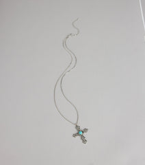 Soul Stone Cross Necklace