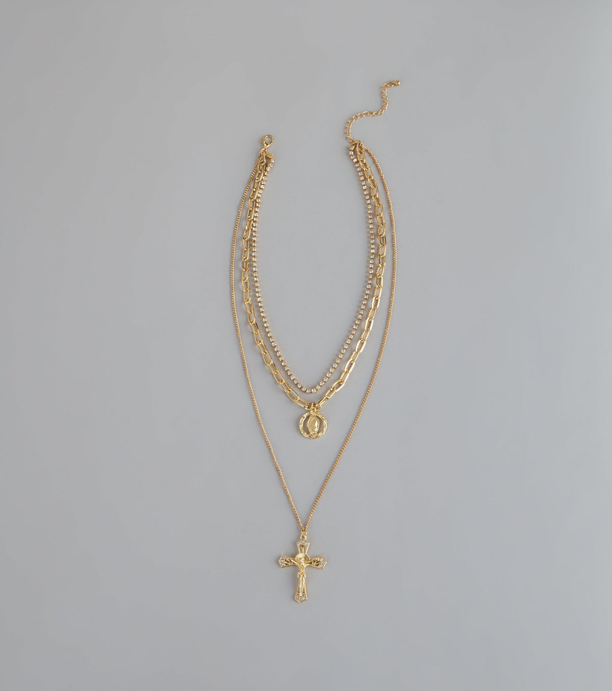 Layered In Faith Necklace