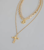 Layered In Faith Necklace