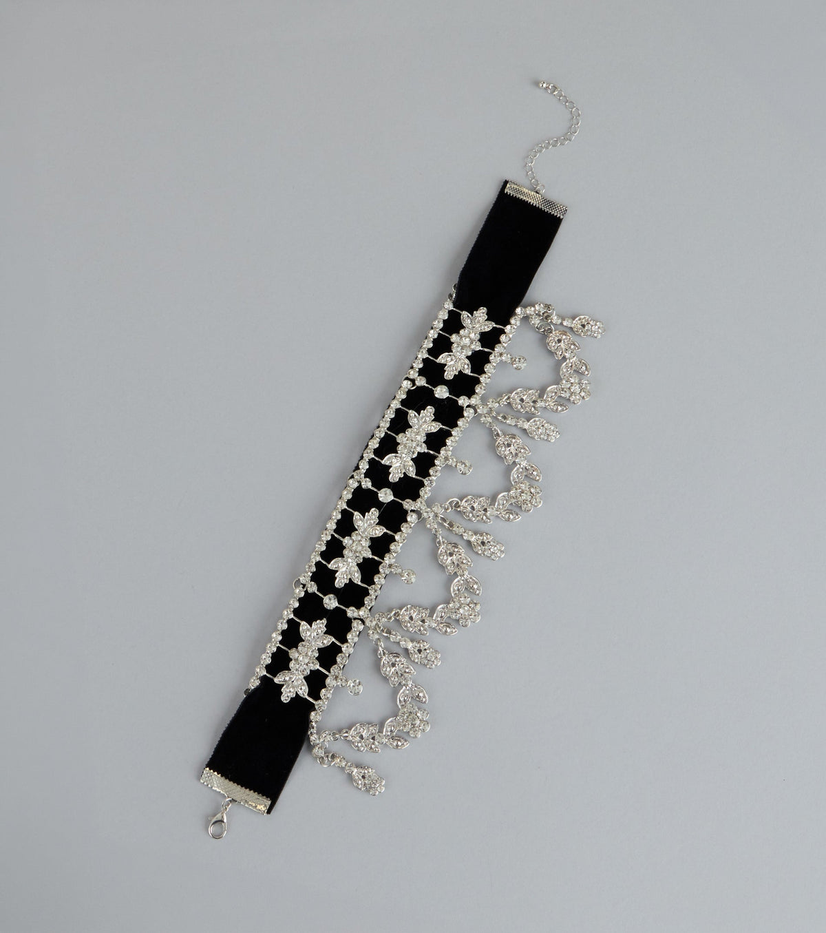 Royal Sparkle Rhinestone Choker