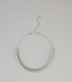 Twice The Shine Rhinestone Choker