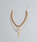 Strike And Shine Charm Necklace