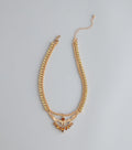 Radiant Wing Pendant Necklace