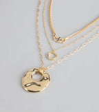 Polished Plans Three-Piece Necklace