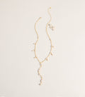 Refined Necklace And Earrings Set
