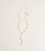 Refined Necklace And Earrings Set