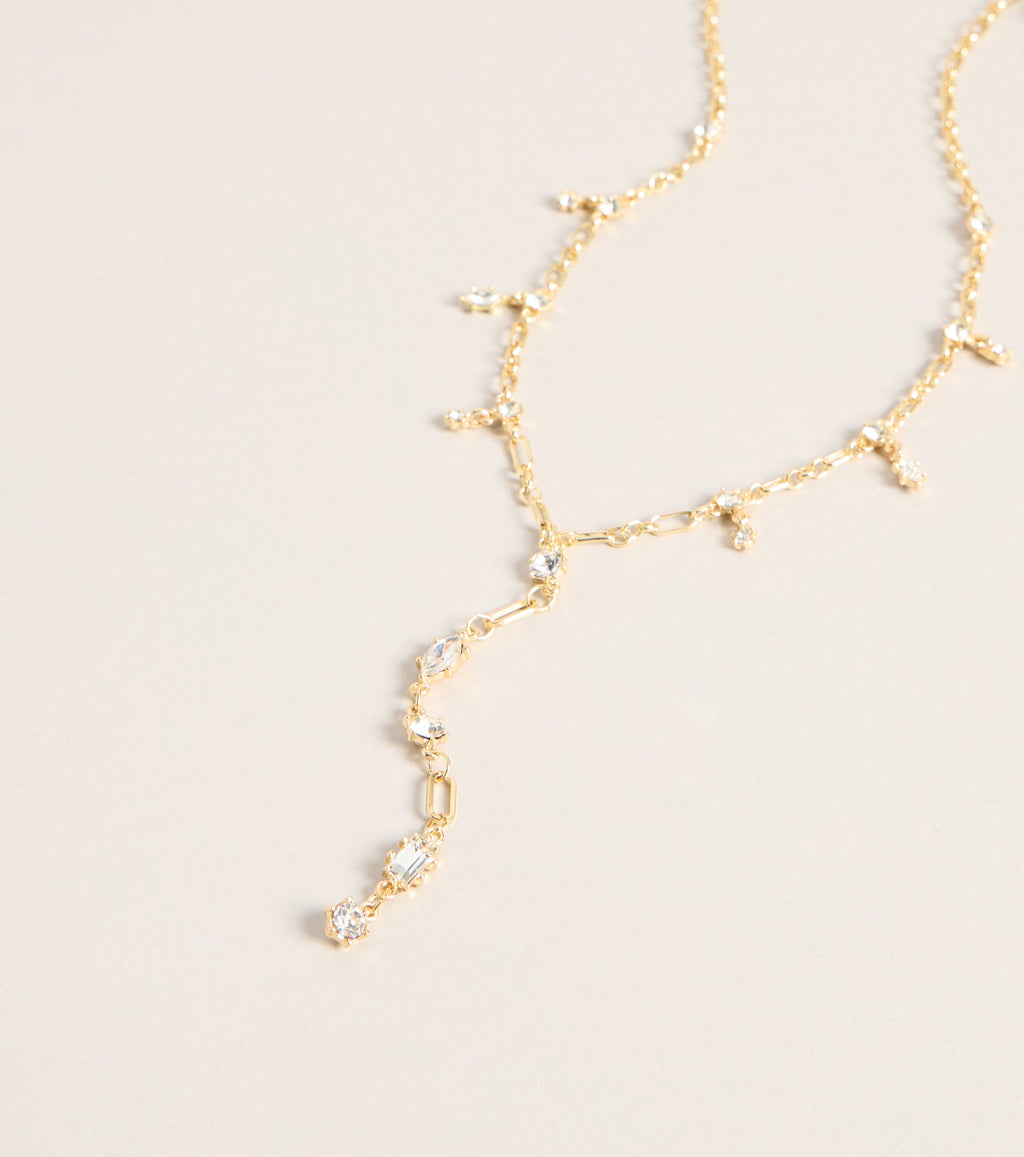 Refined Necklace And Earrings Set