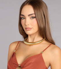 Elevated Drama Coiled Statement Necklace