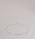 Sleek Shine Layered Waist Chain