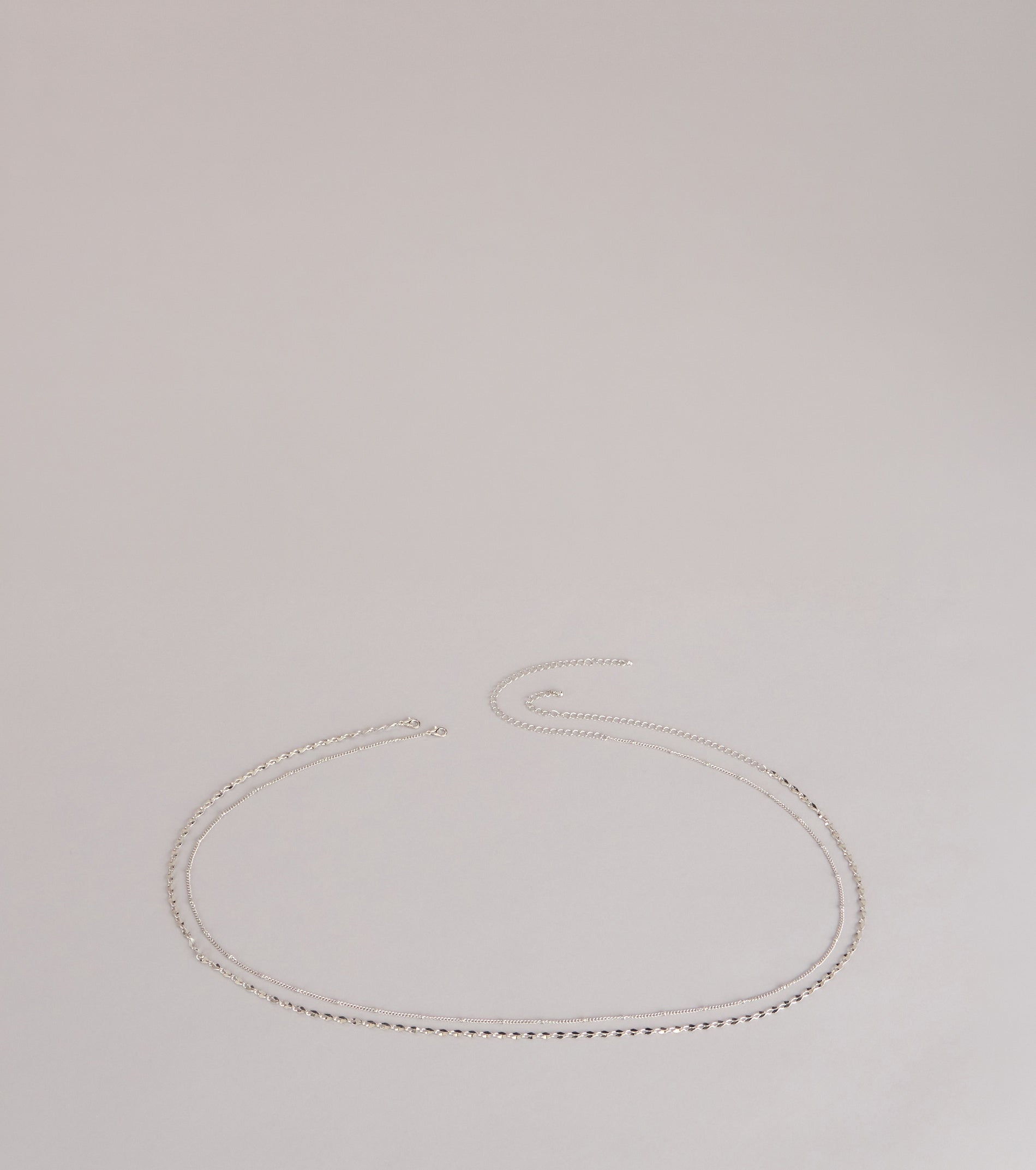 Sleek Shine Layered Waist Chain