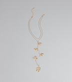 Softly Subtle Leaf Chain Necklace