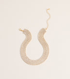 Glam Girl Layered Rhinestone Necklace