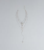 Layered Luxe Cross Necklace