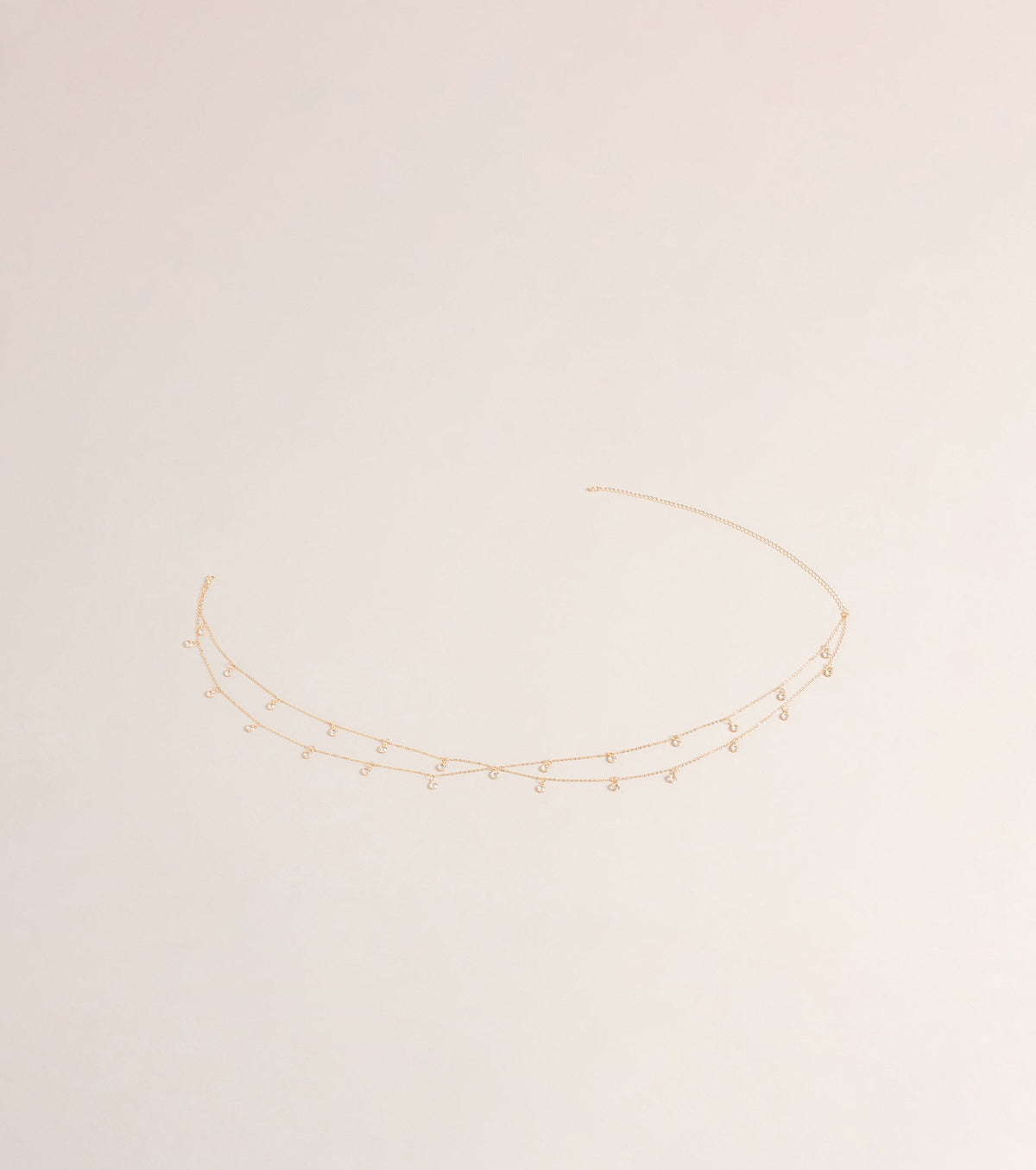 On Repeat Layered Stone Belly Chain