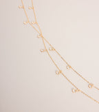 On Repeat Layered Stone Belly Chain
