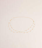 Pretty Shine Layered Stone Belly Chain
