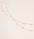 Pretty Shine Layered Stone Belly Chain