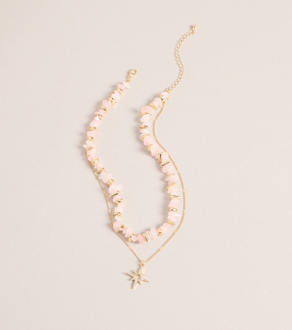 Catch The Light Charm Layered Necklace