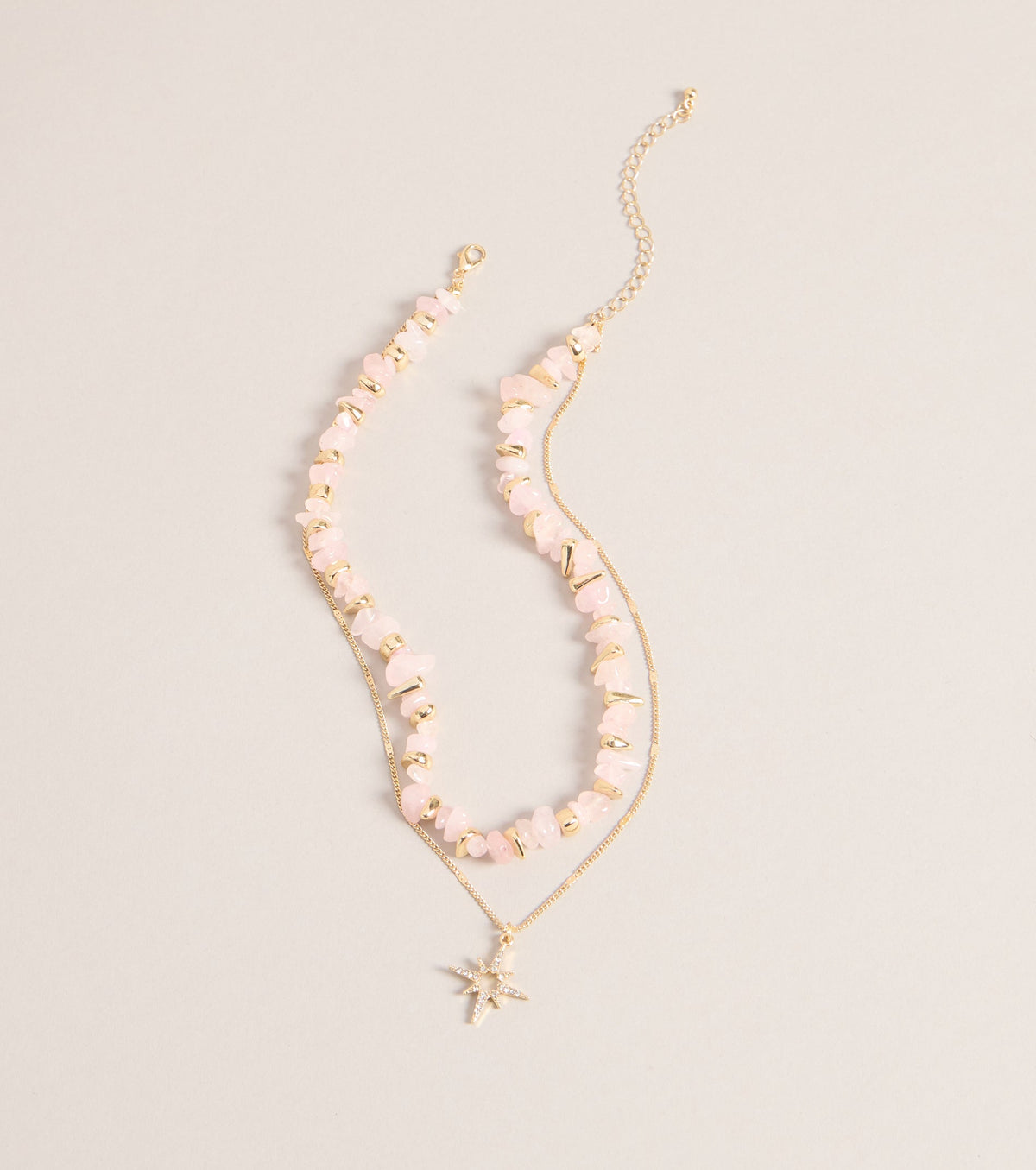 Catch The Light Charm Layered Necklace