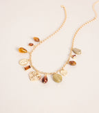 Mood Board Stone Charm Necklace