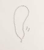 Final Details Necklace And Earrings Set