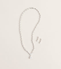Final Details Necklace And Earrings Set
