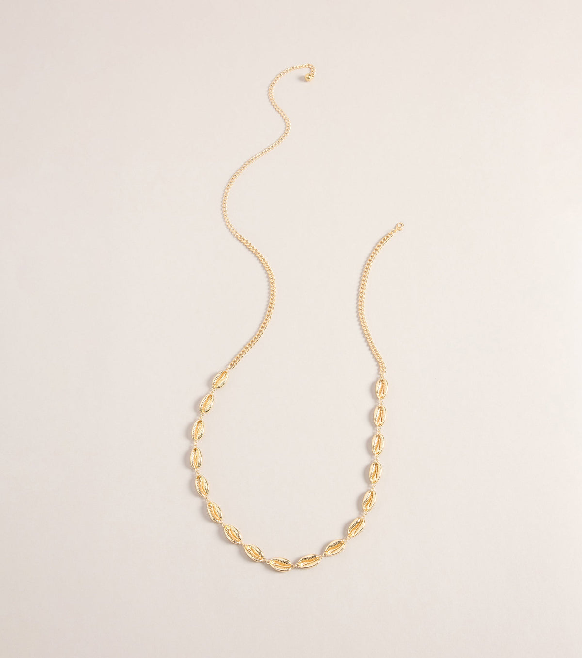 Beachy Charm Puka Shell Belly Chain