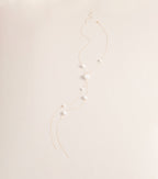 Refined Glow Pearl Lariat Necklace