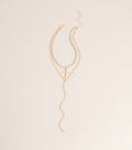 Icon Glow Cross Layered Necklace