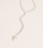 Blessed With Taste Rhinestone Necklace