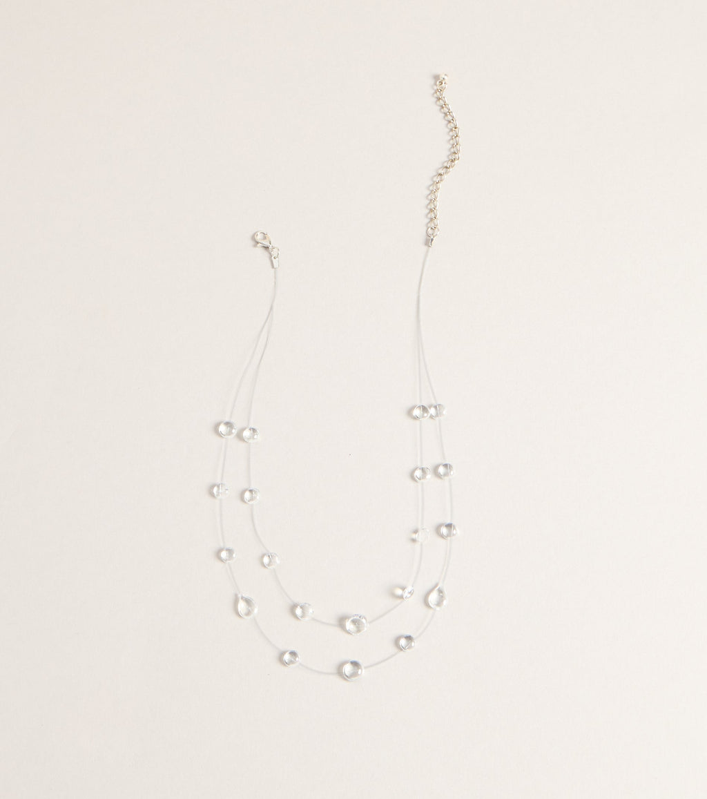 Floating Charm Layer Necklace
