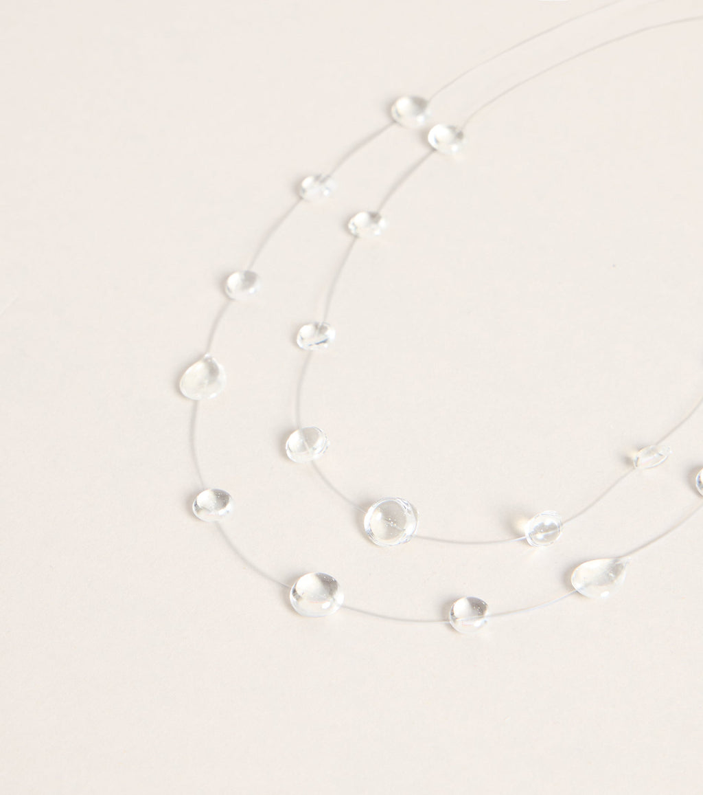 Floating Charm Layer Necklace