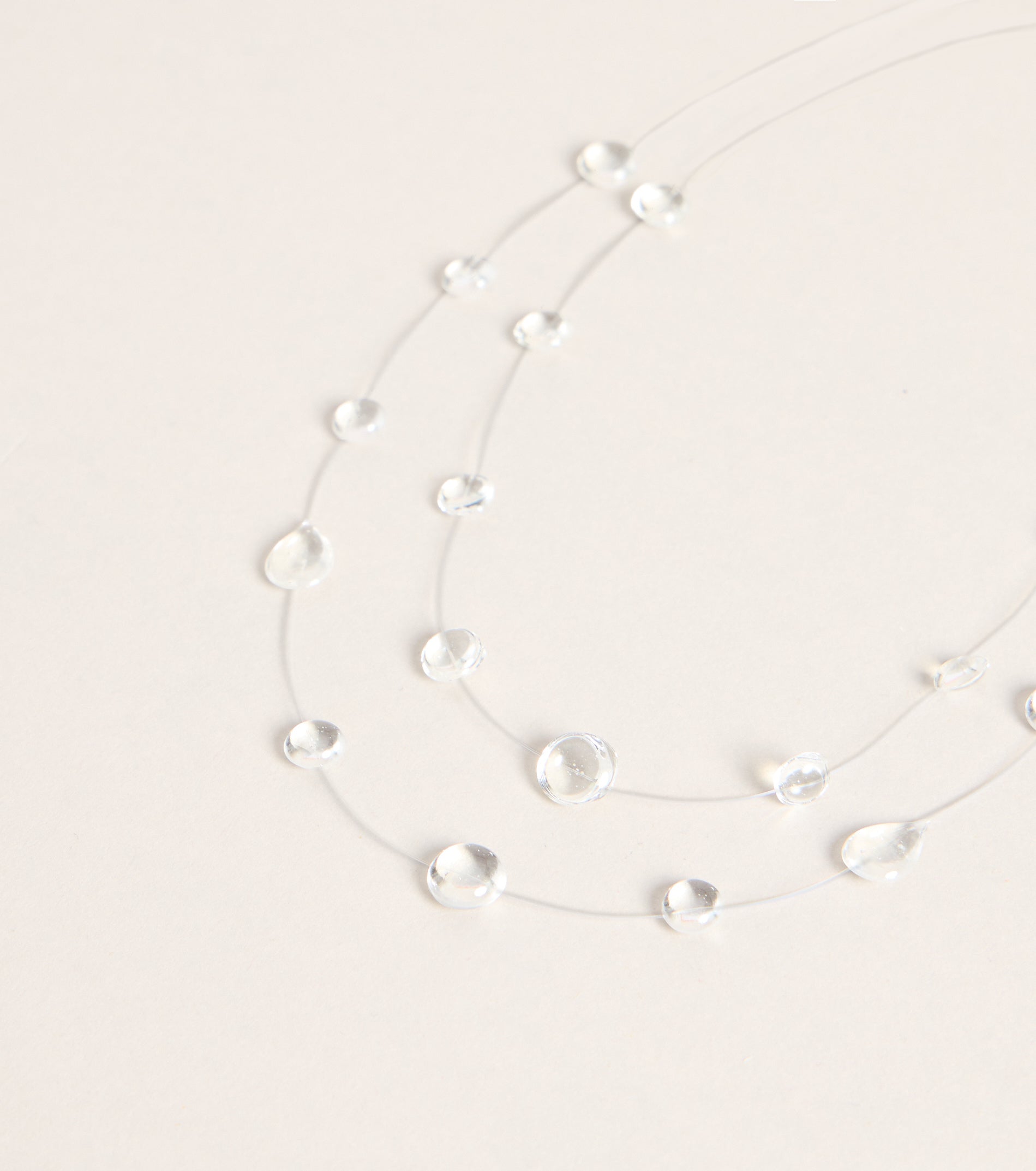 Floating Charm Layer Necklace