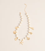 Coastal Charm Pearl Choker Necklace