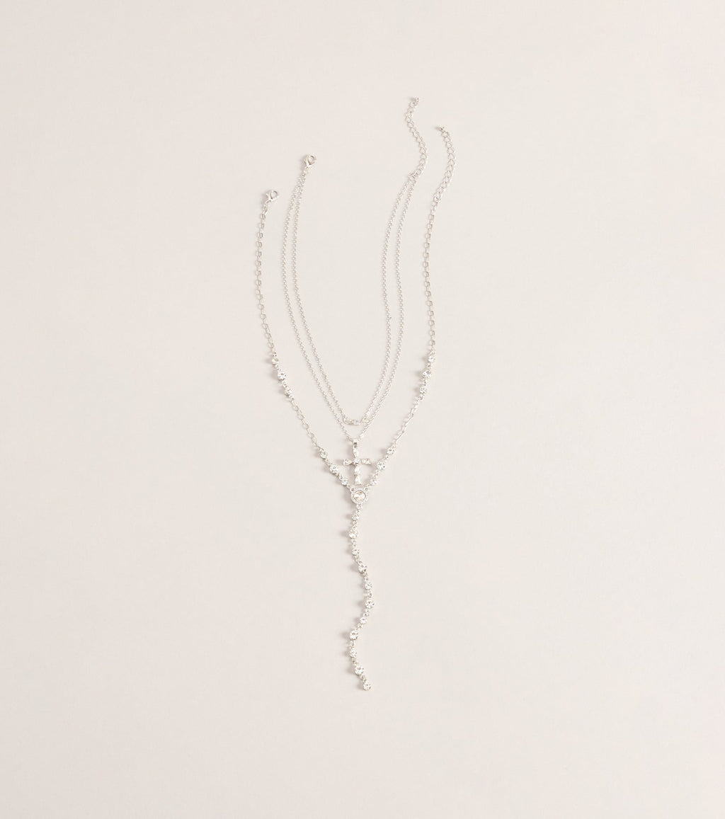 Stacked To Sparkle Necklace Set