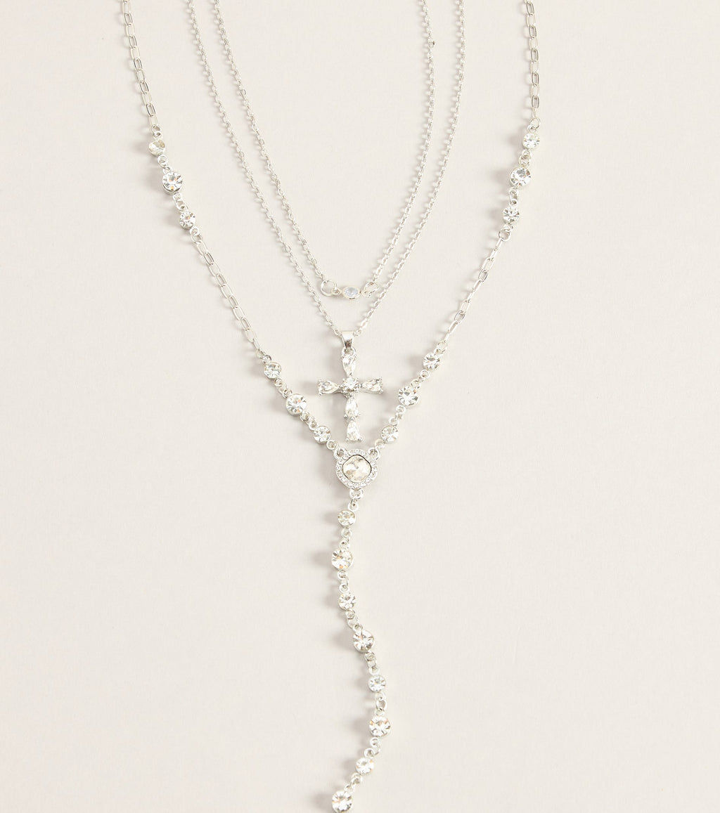 Stacked To Sparkle Necklace Set