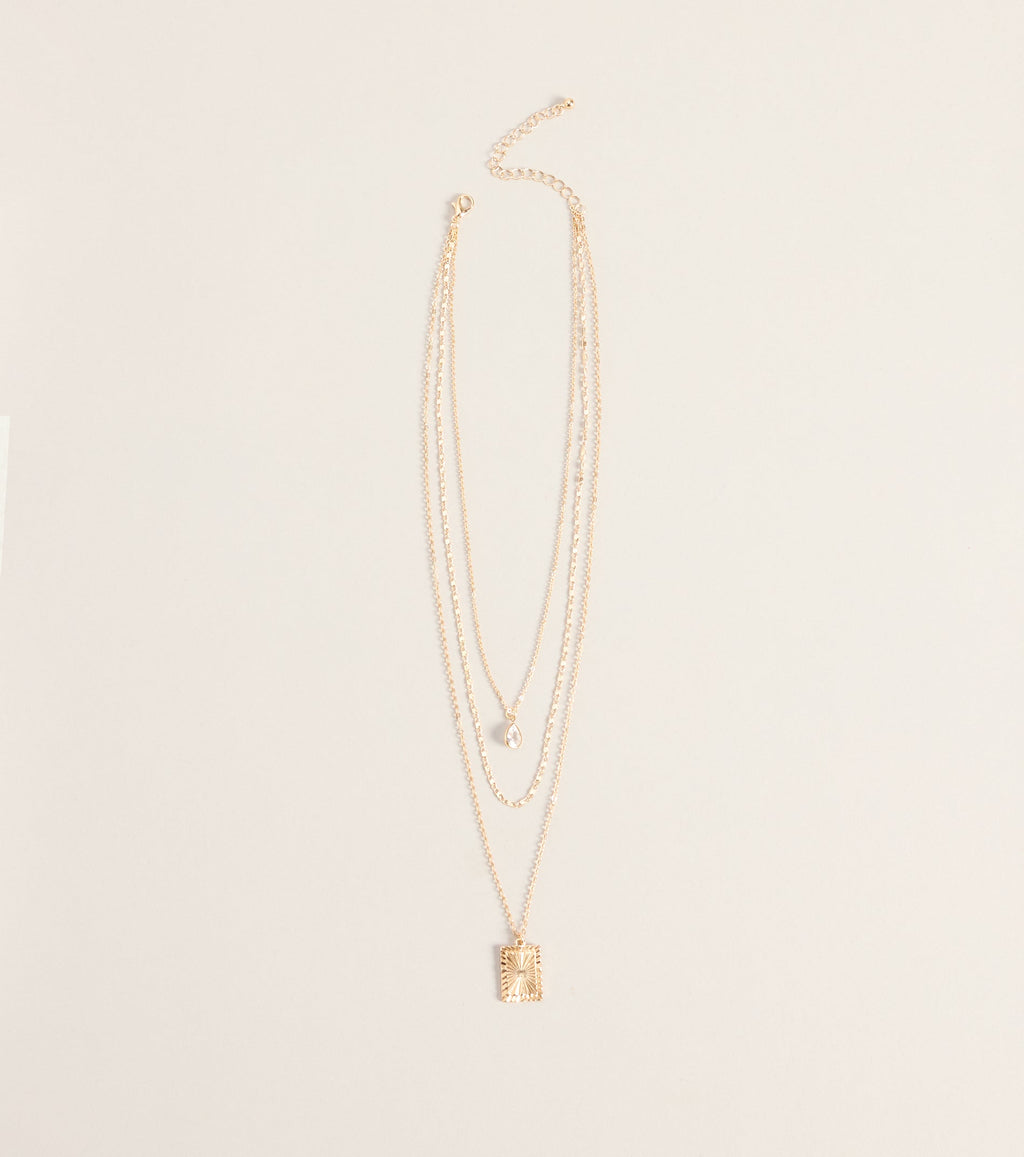 Collected Charm Layered Necklace