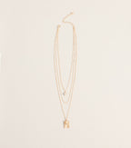 Collected Charm Layered Necklace