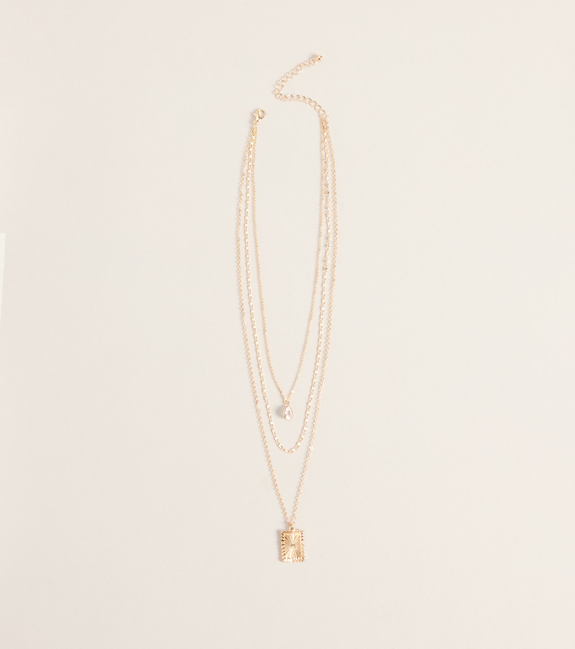 Collected Charm Layered Necklace