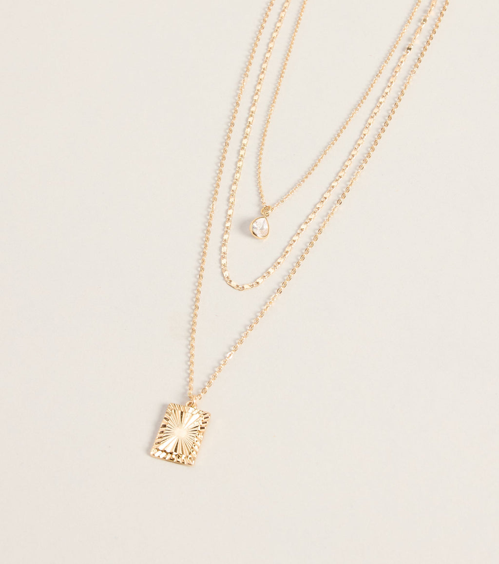 Collected Charm Layered Necklace