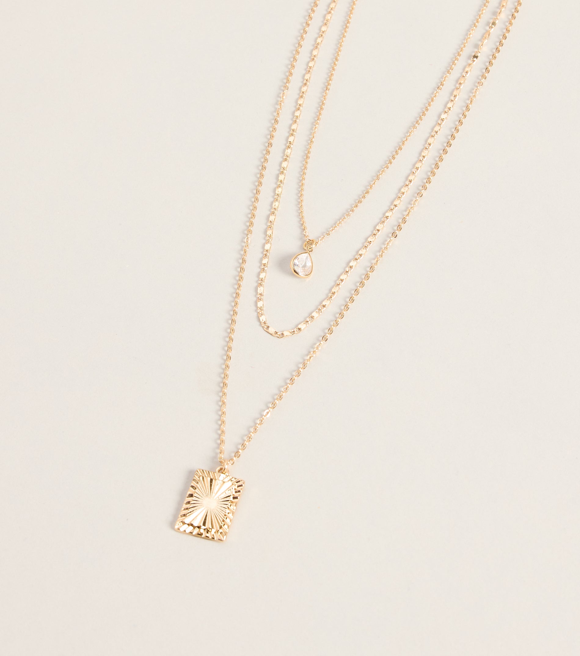 Collected Charm Layered Necklace
