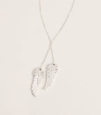 Sweet Symbol Angel Wing Necklace