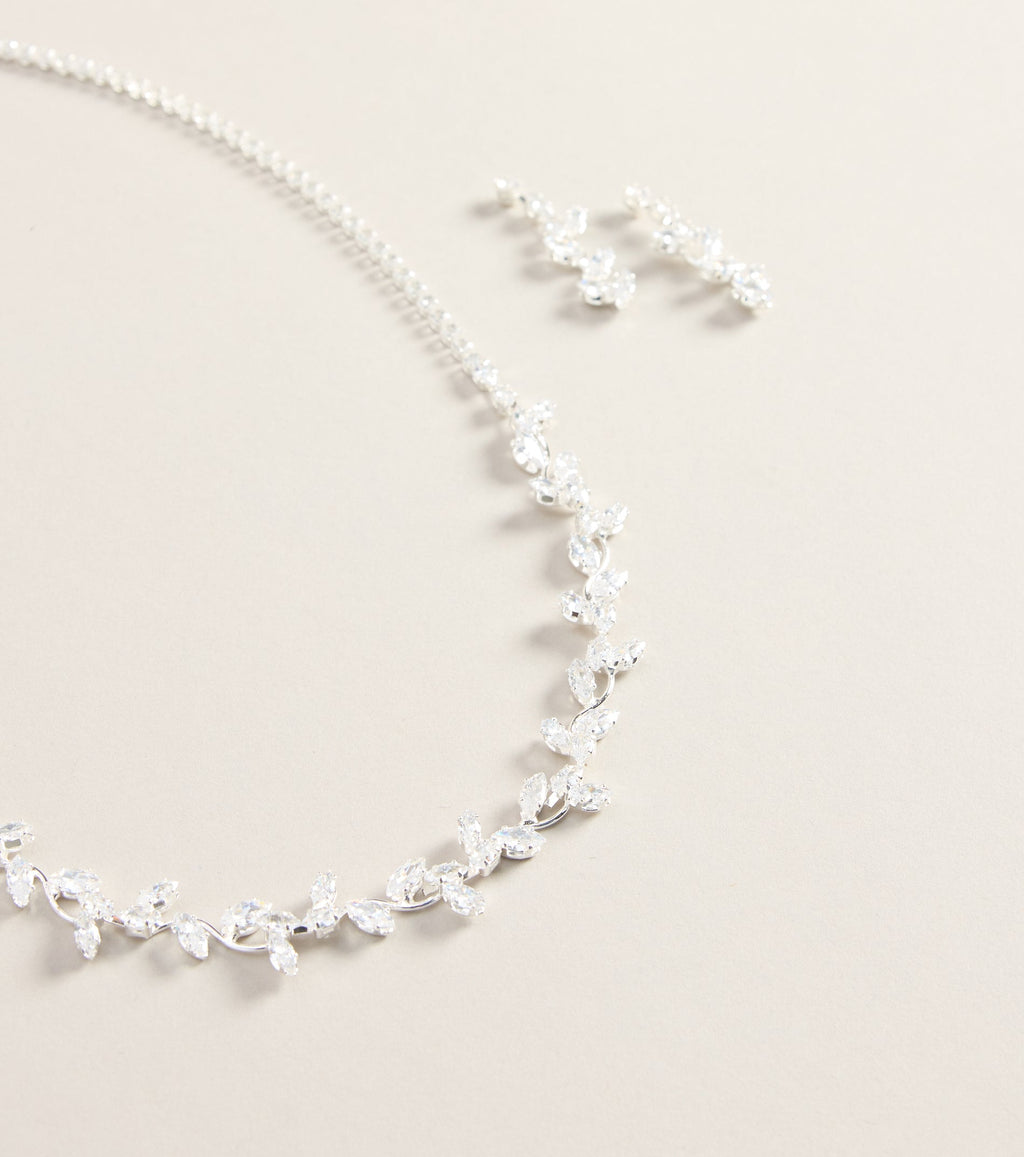 Special Plans Necklace And Earrings Set