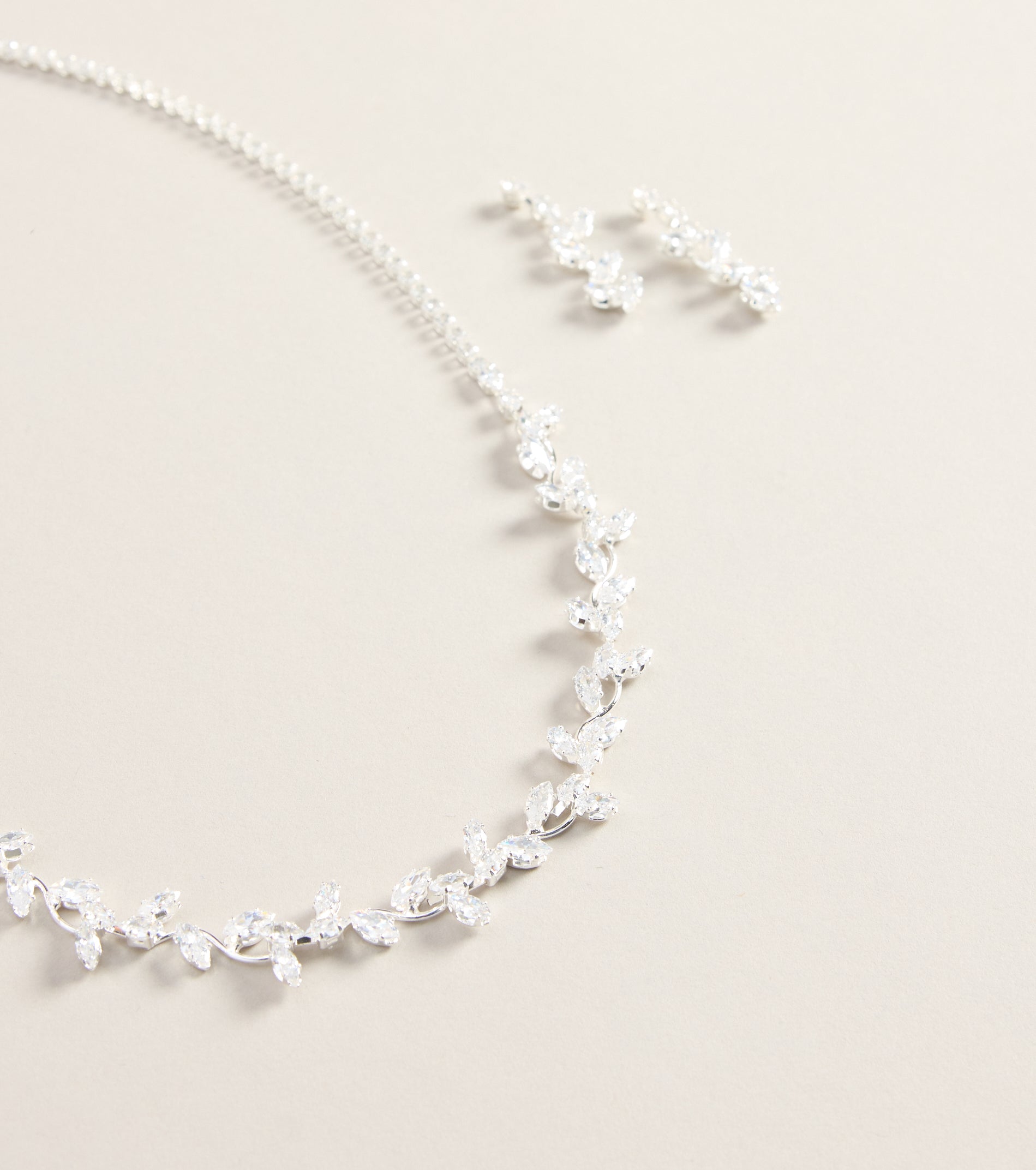 Special Plans Necklace And Earrings Set