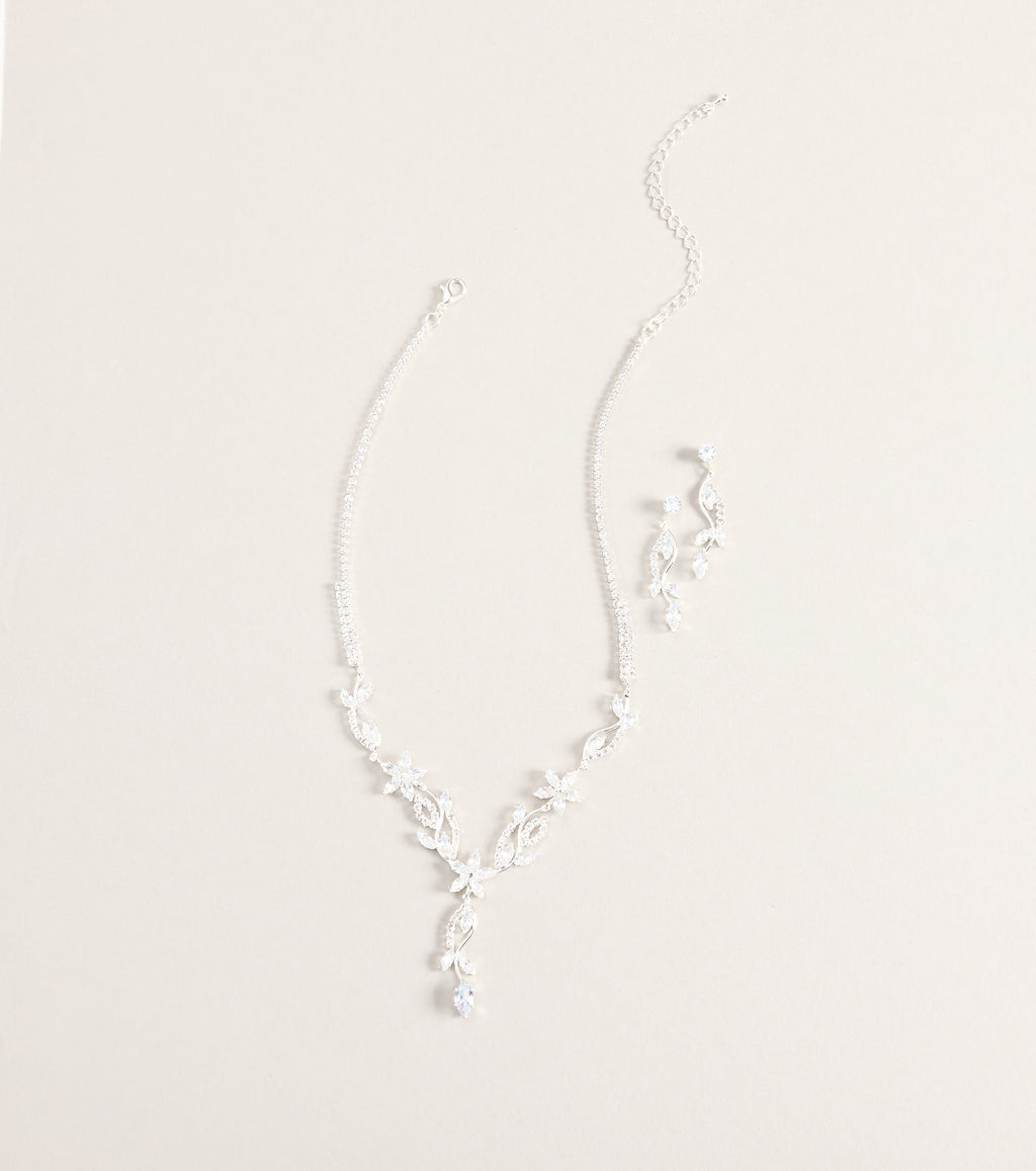 Event Worthy Necklace And Earrings Set