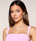 Event Worthy Necklace And Earrings Set