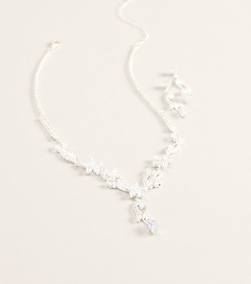 Event Worthy Necklace And Earrings Set