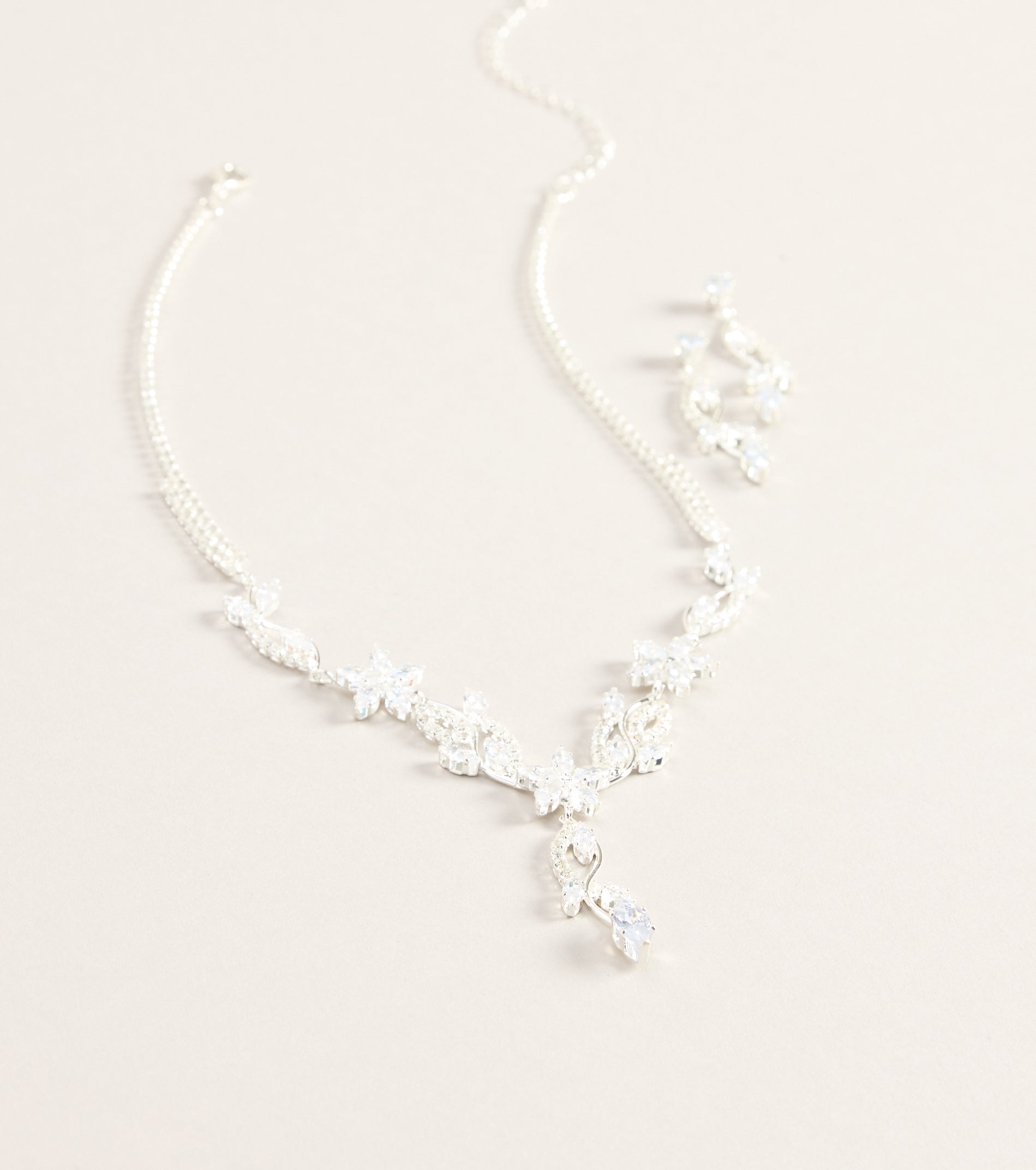 Event Worthy Necklace And Earrings Set