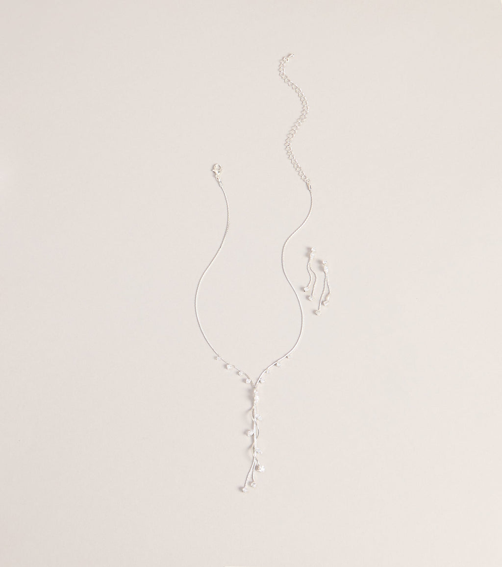 Last Touch Necklace And Earrings Set